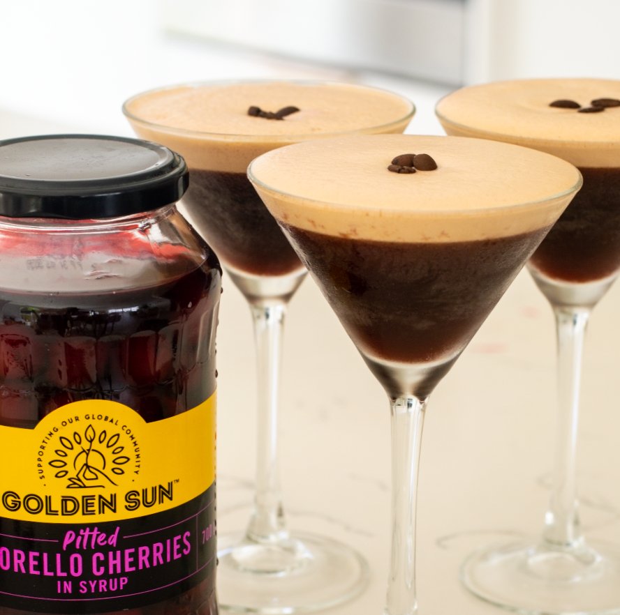 Cherry Espresso Martini - Fling Cocktails