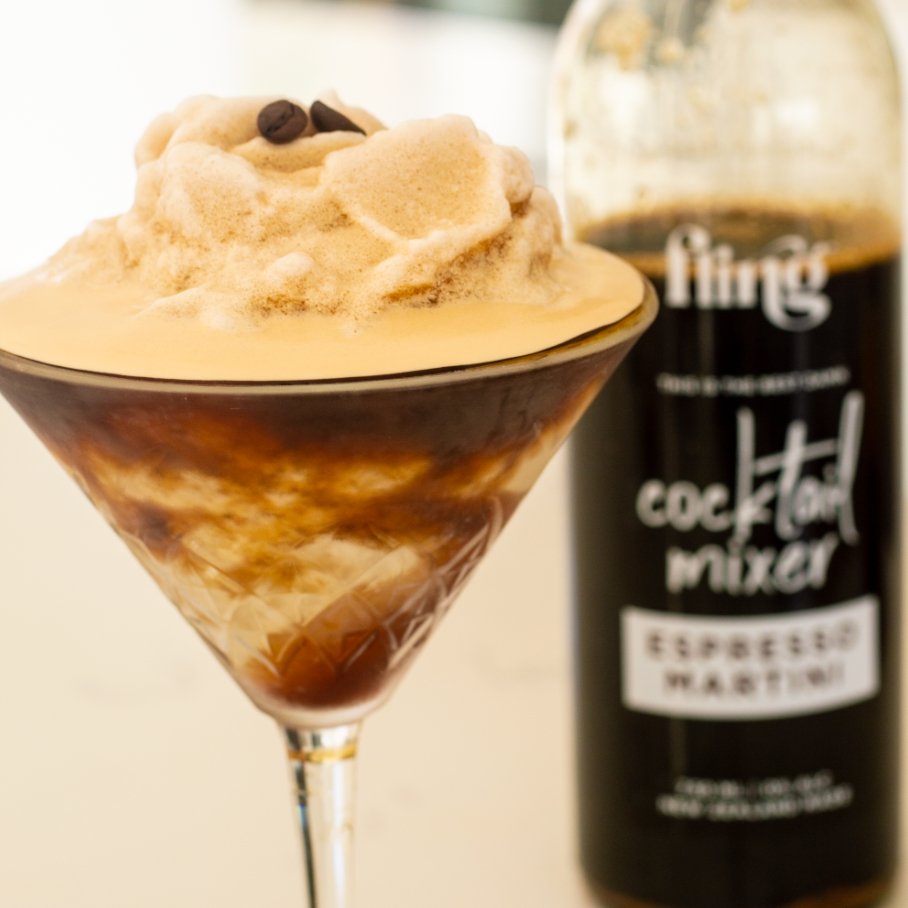 Frozen Espresso Martini - Fling Cocktails