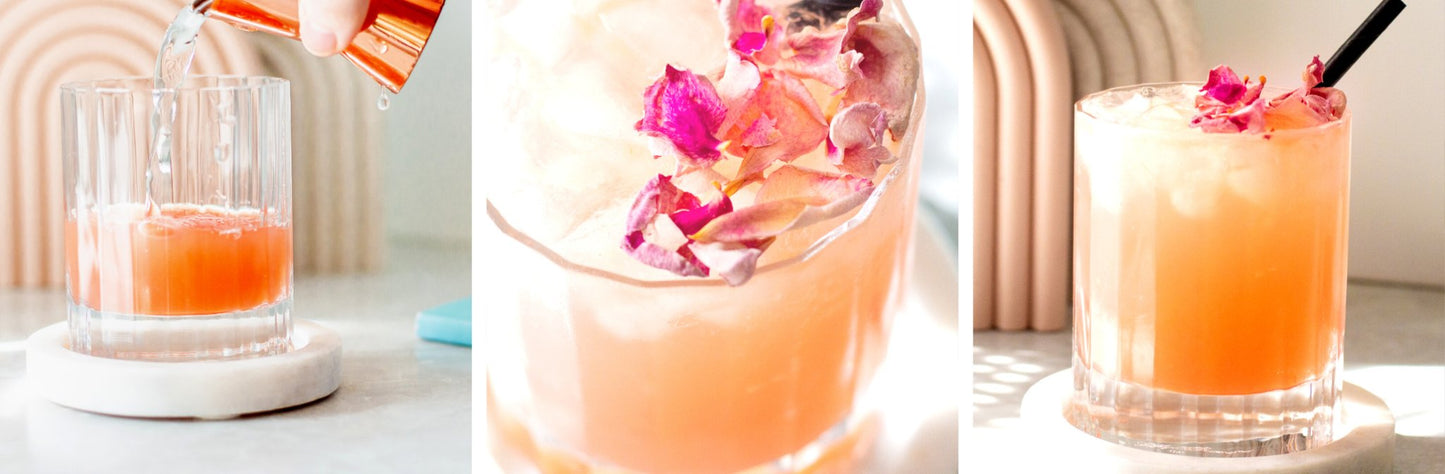 Rose Gin & Tonic - Fling Cocktails