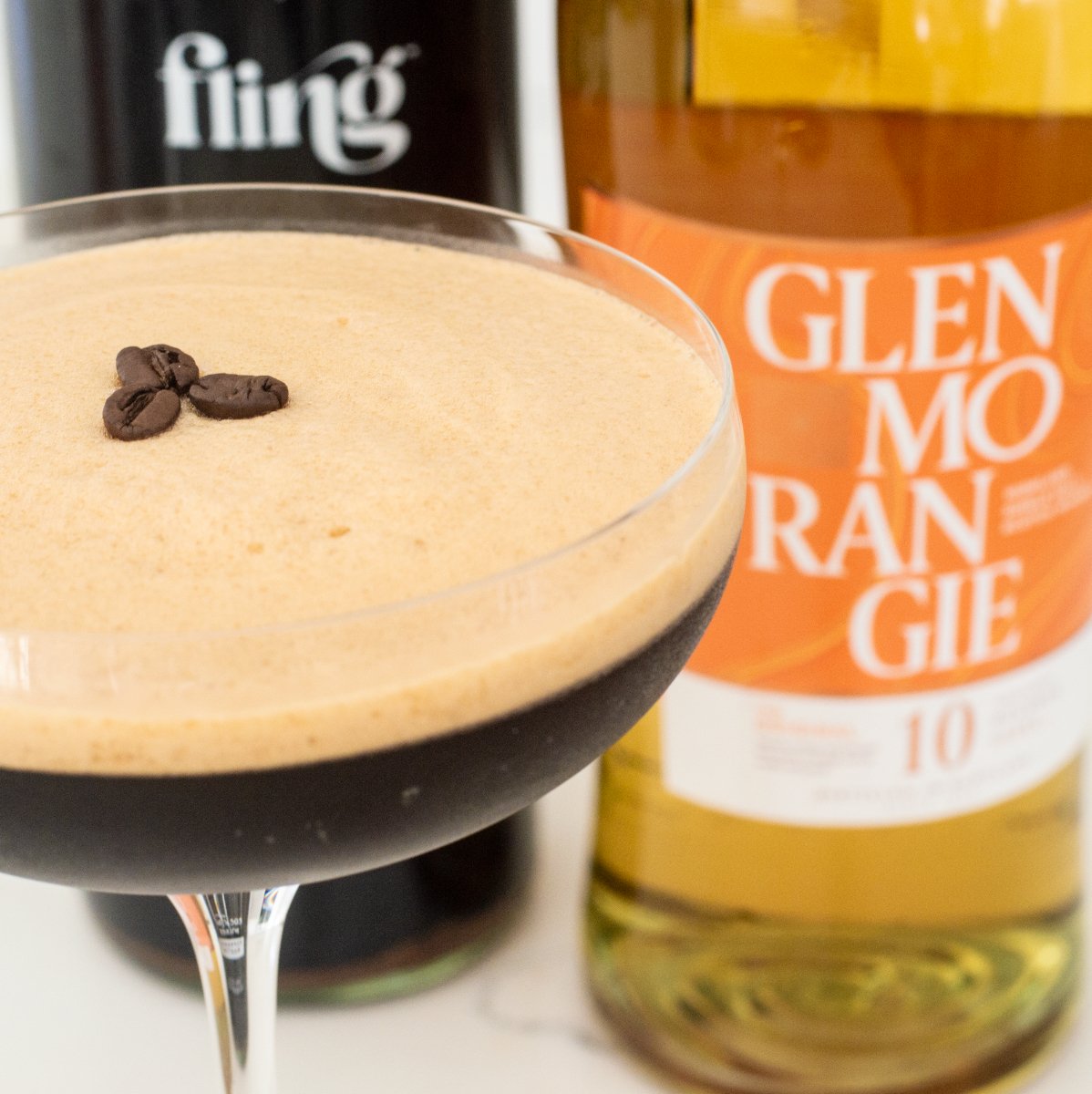 Whiskey Espresso Martini - Fling Cocktails