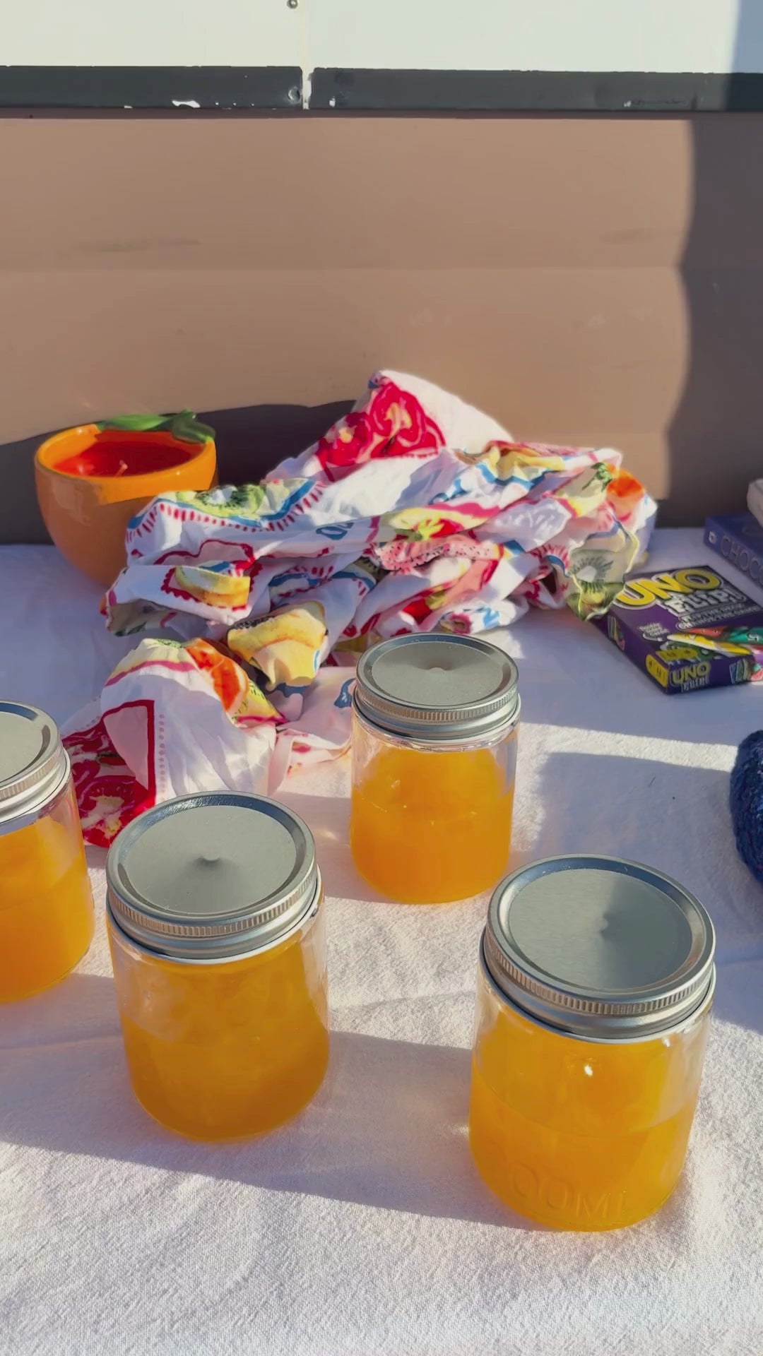 Passion Fruit Martini Jars