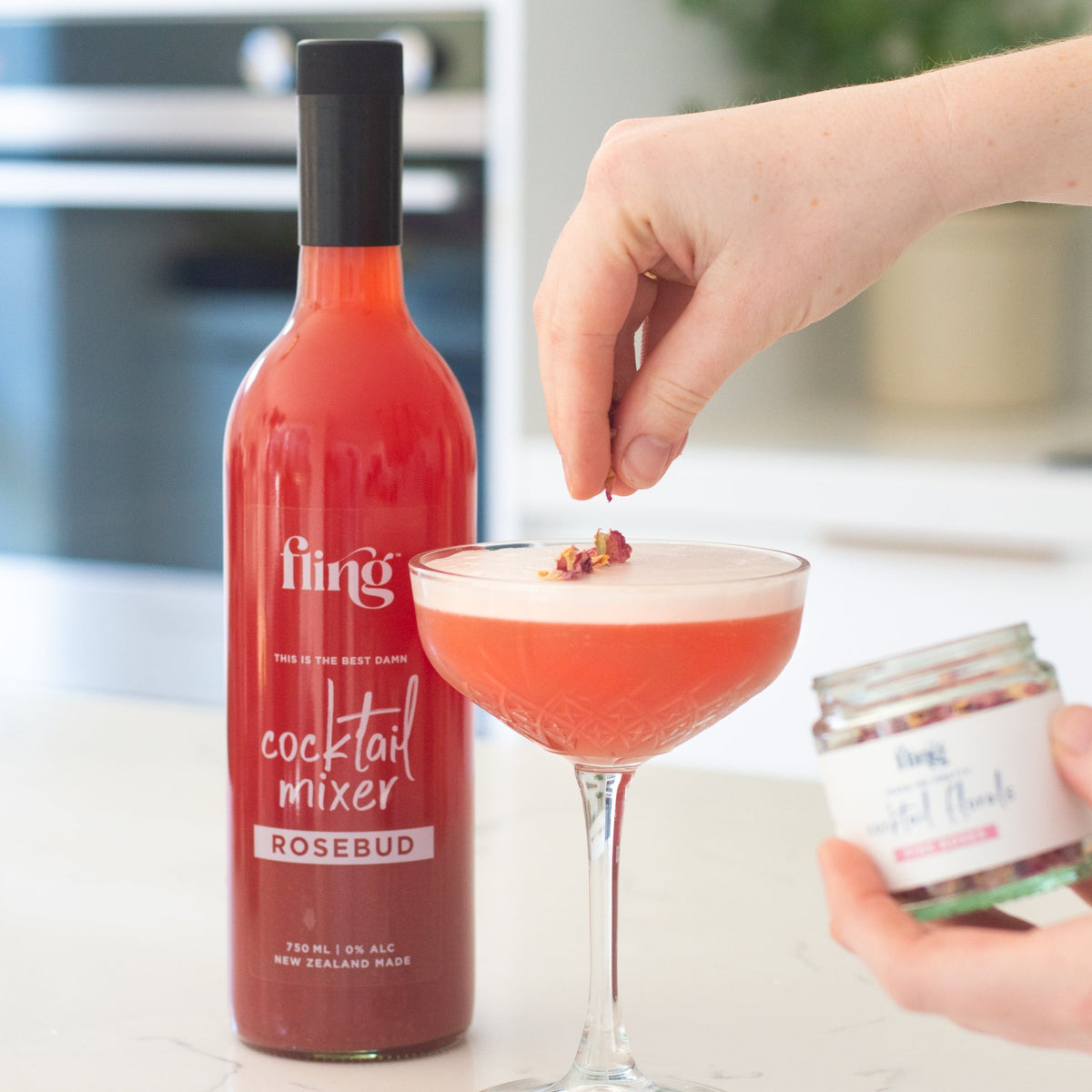 Rosebud Mixer | 10 Serves - Fling Cocktails